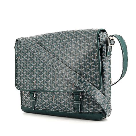 sacoche goyard vert homme|sac de sac Goyard.